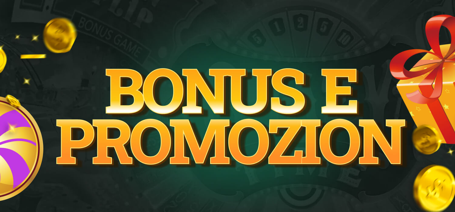 bonus e promozion