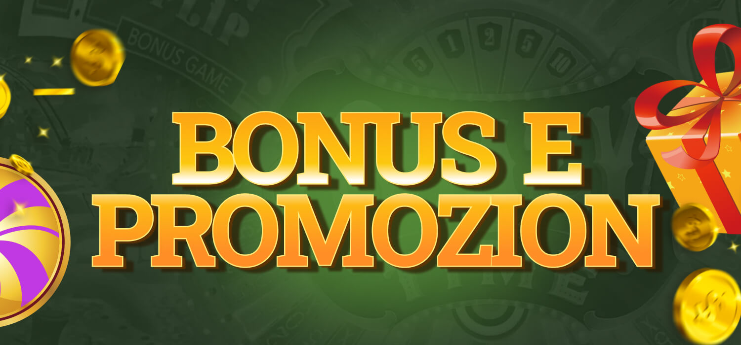 bonus e promozion