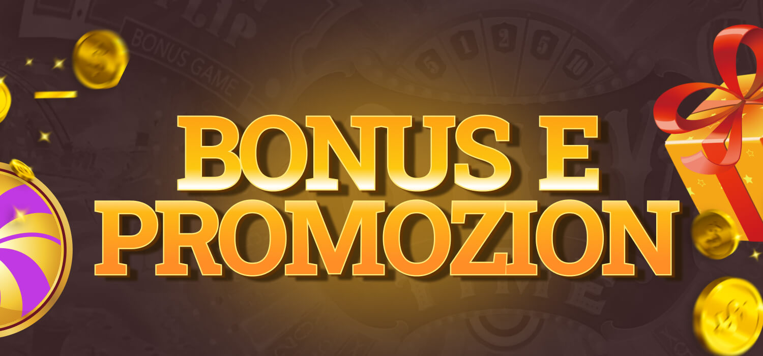 bonus e promozion