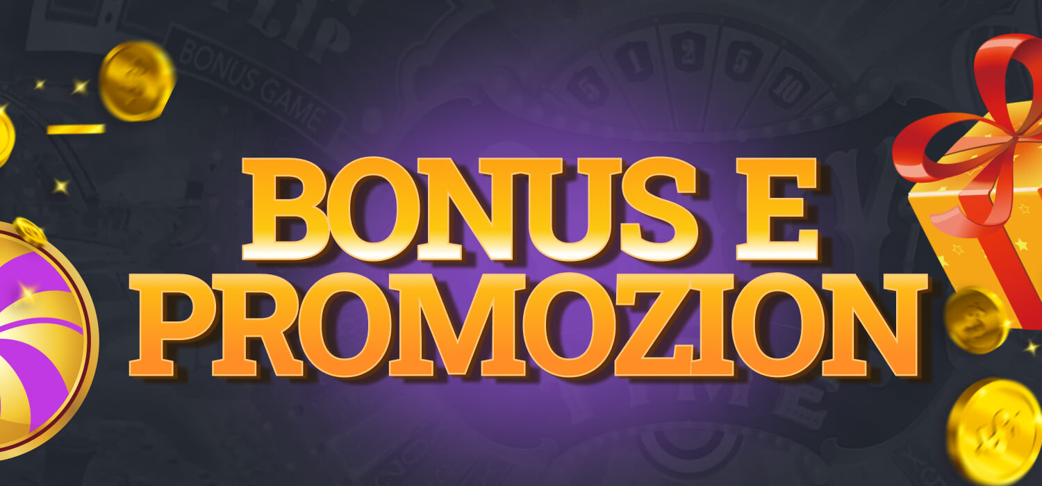 bonus e promozion