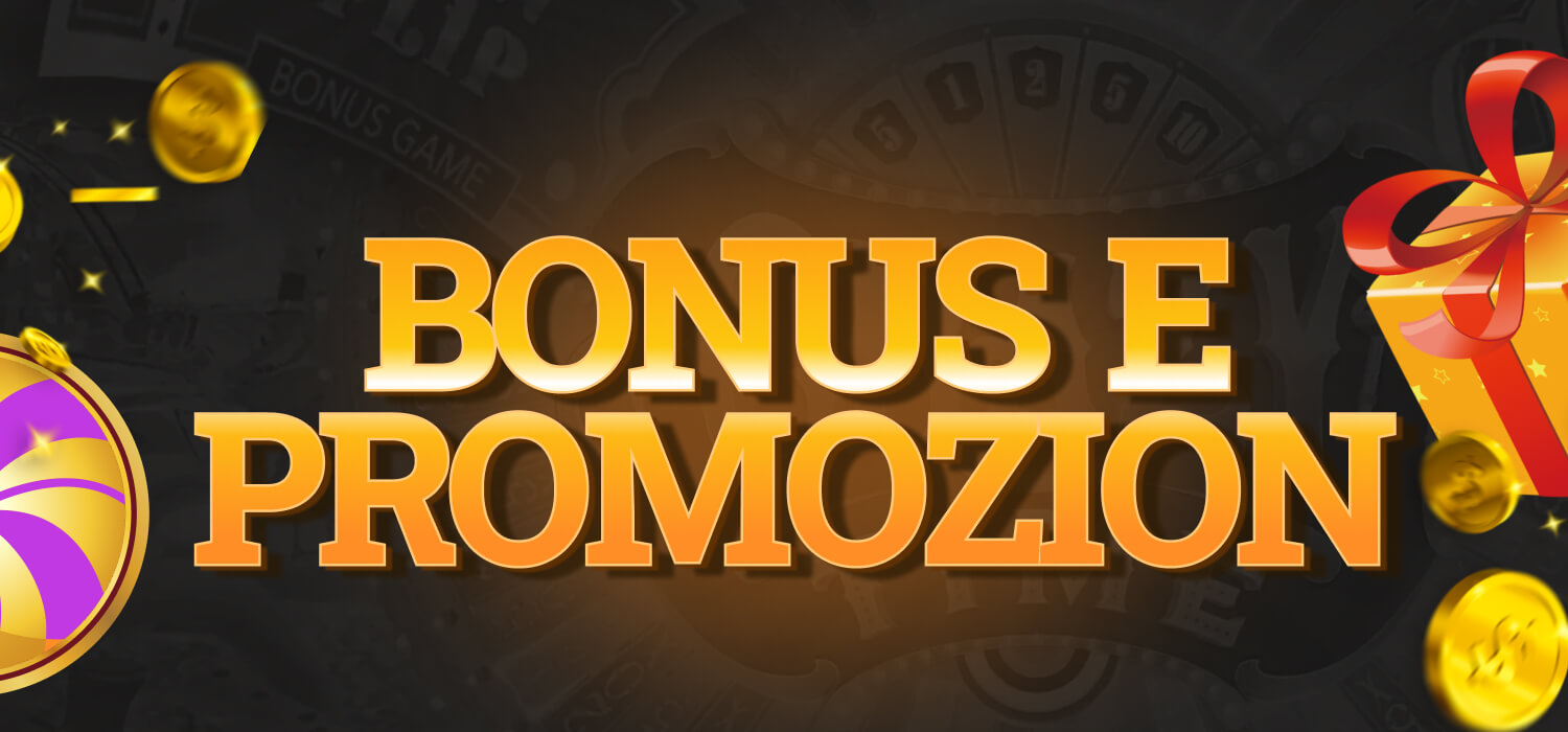 bonus e promozion