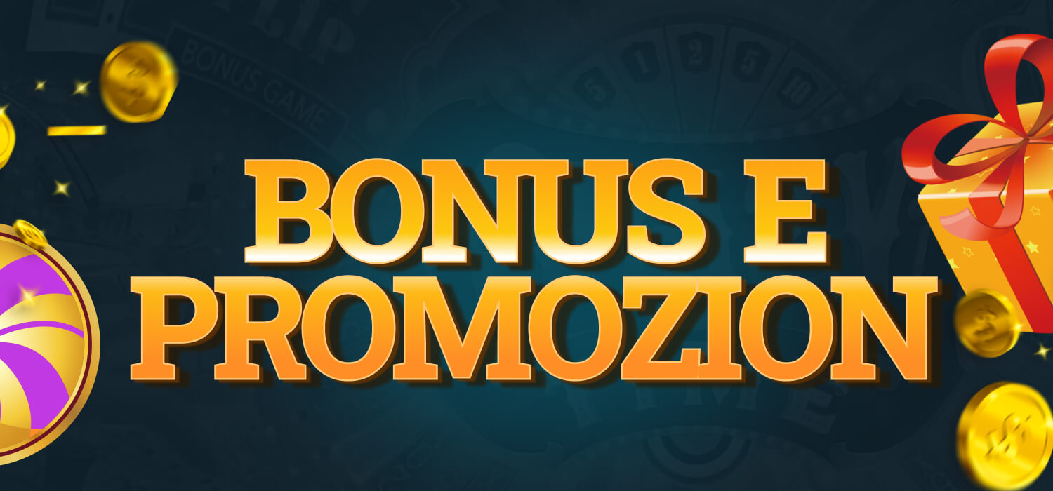 bonus e promozion