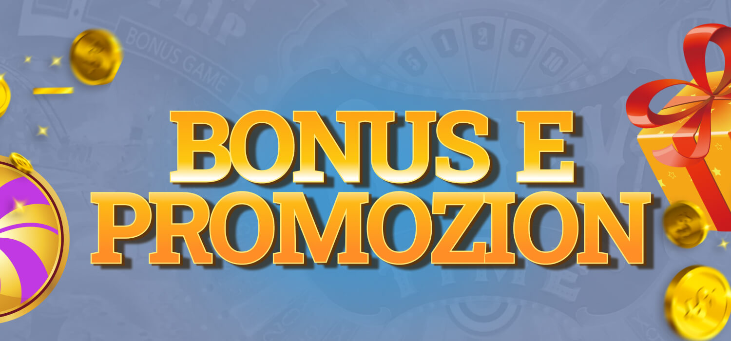 bonus e promozion