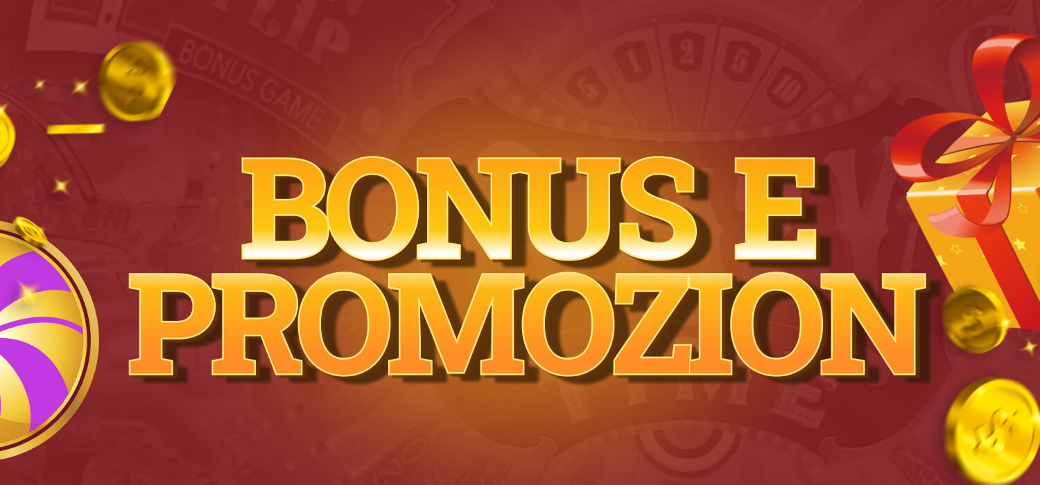 bonus e promozion