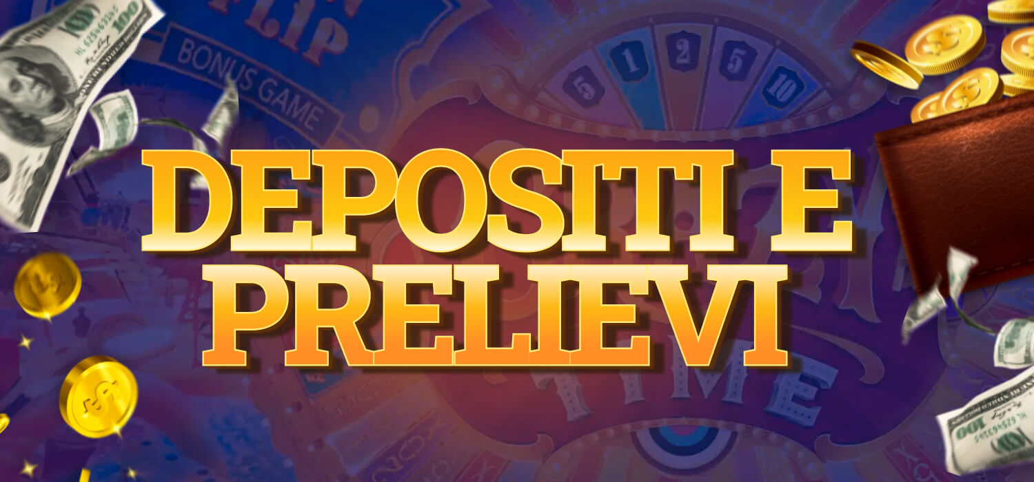 depositi e prelievi