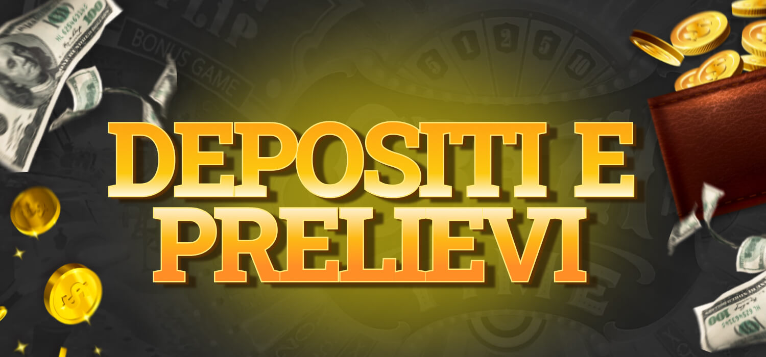 depositi e prelievi