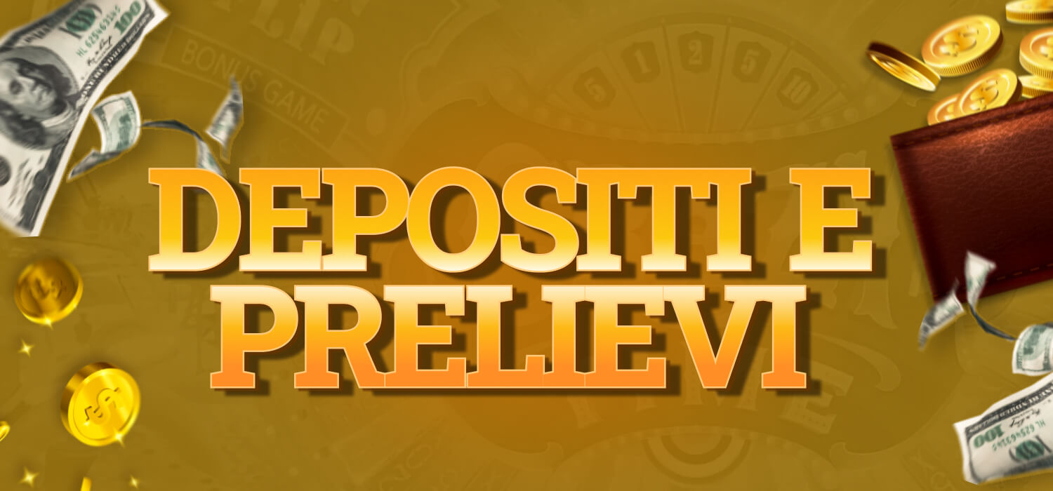 depositi e prelievi