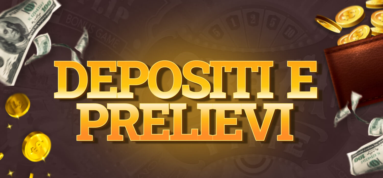 depositi e prelievi