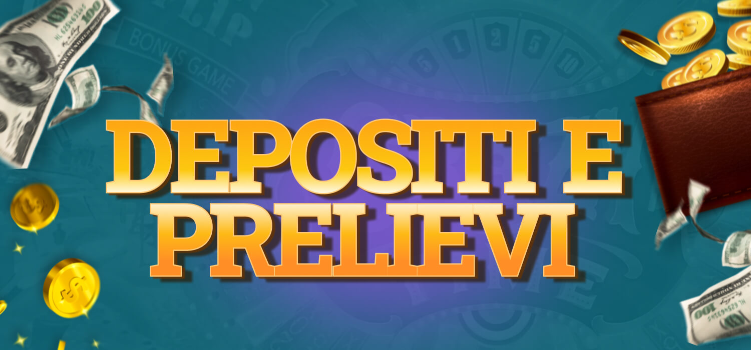 depositi e prelievi