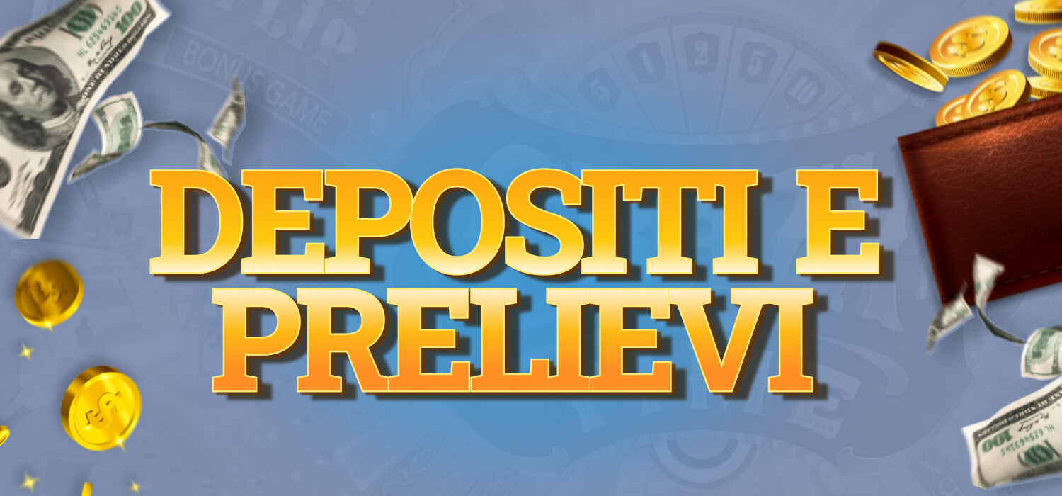 depositi e prelievi