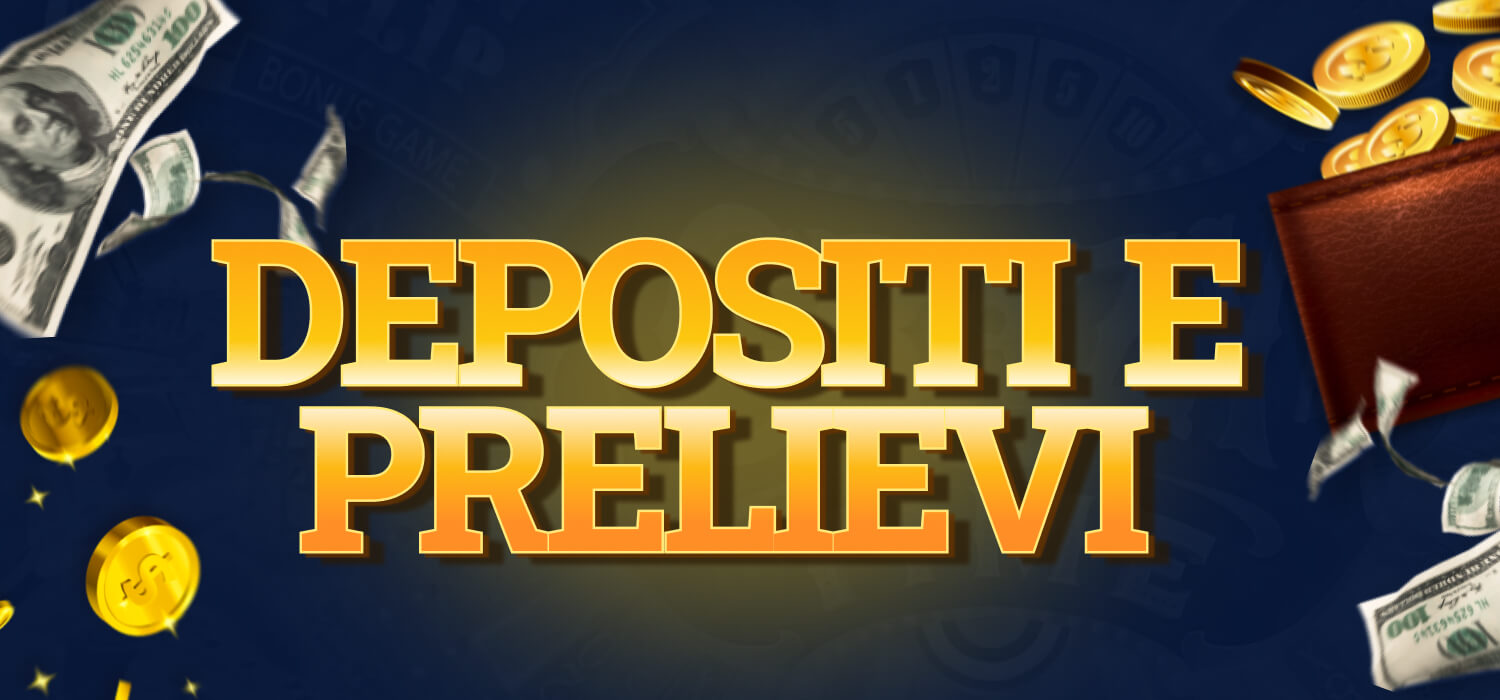 depositi e prelievi