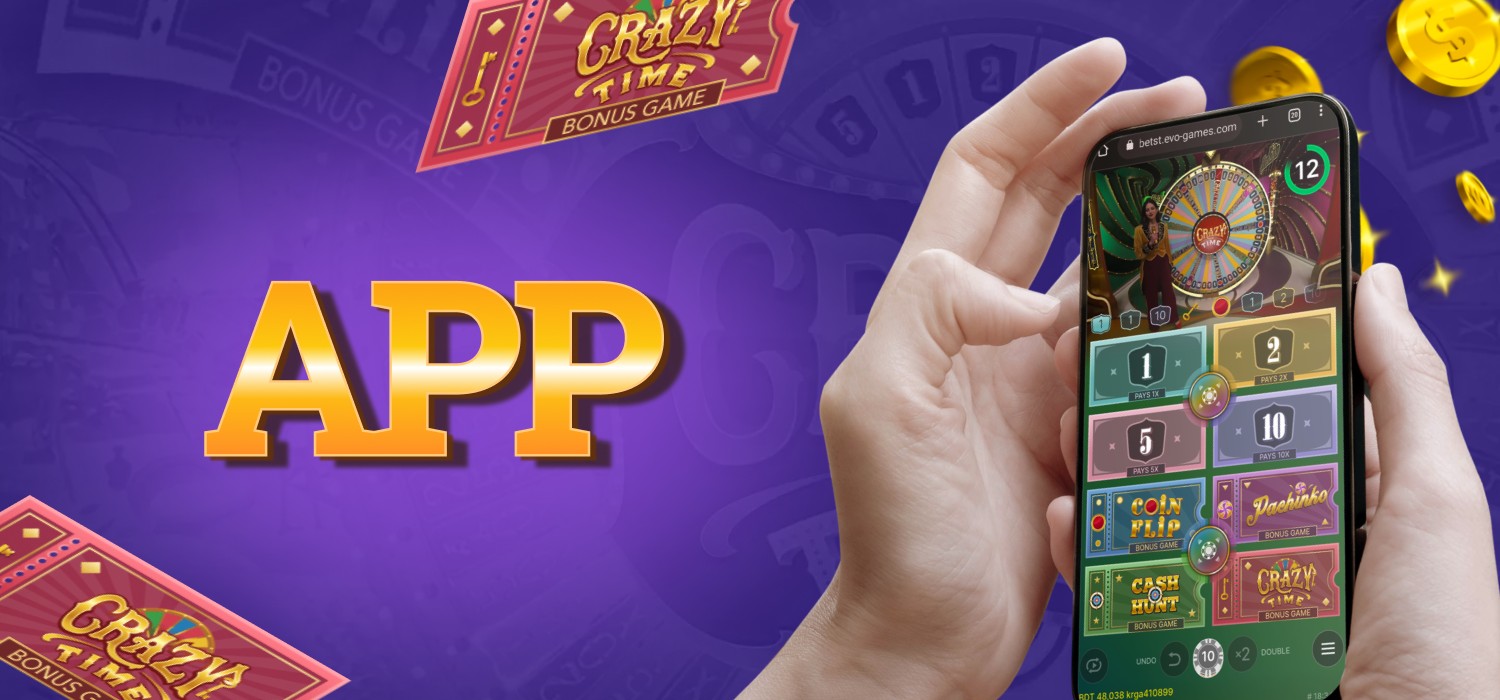 mobile application of casino