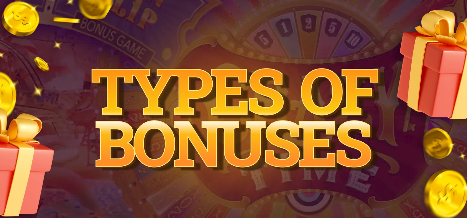 types of casino bonuses