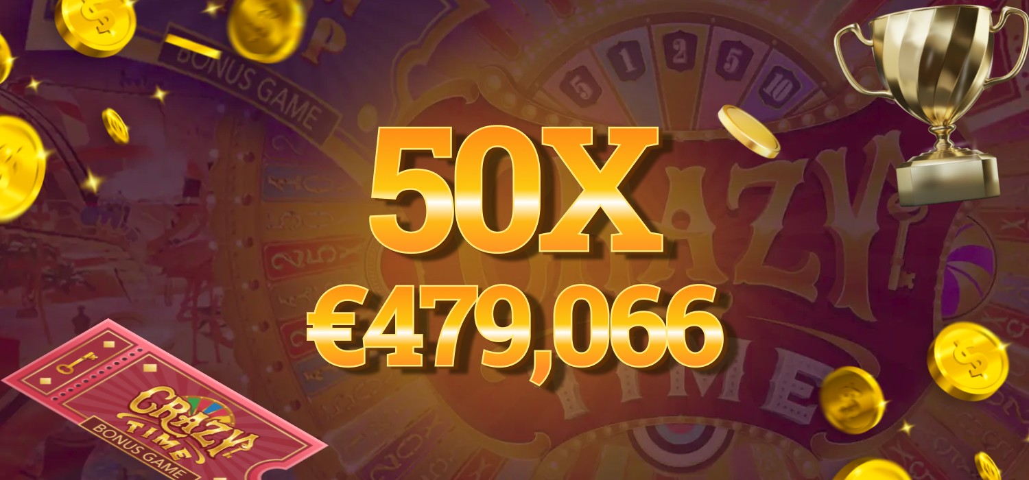 50x crazy time