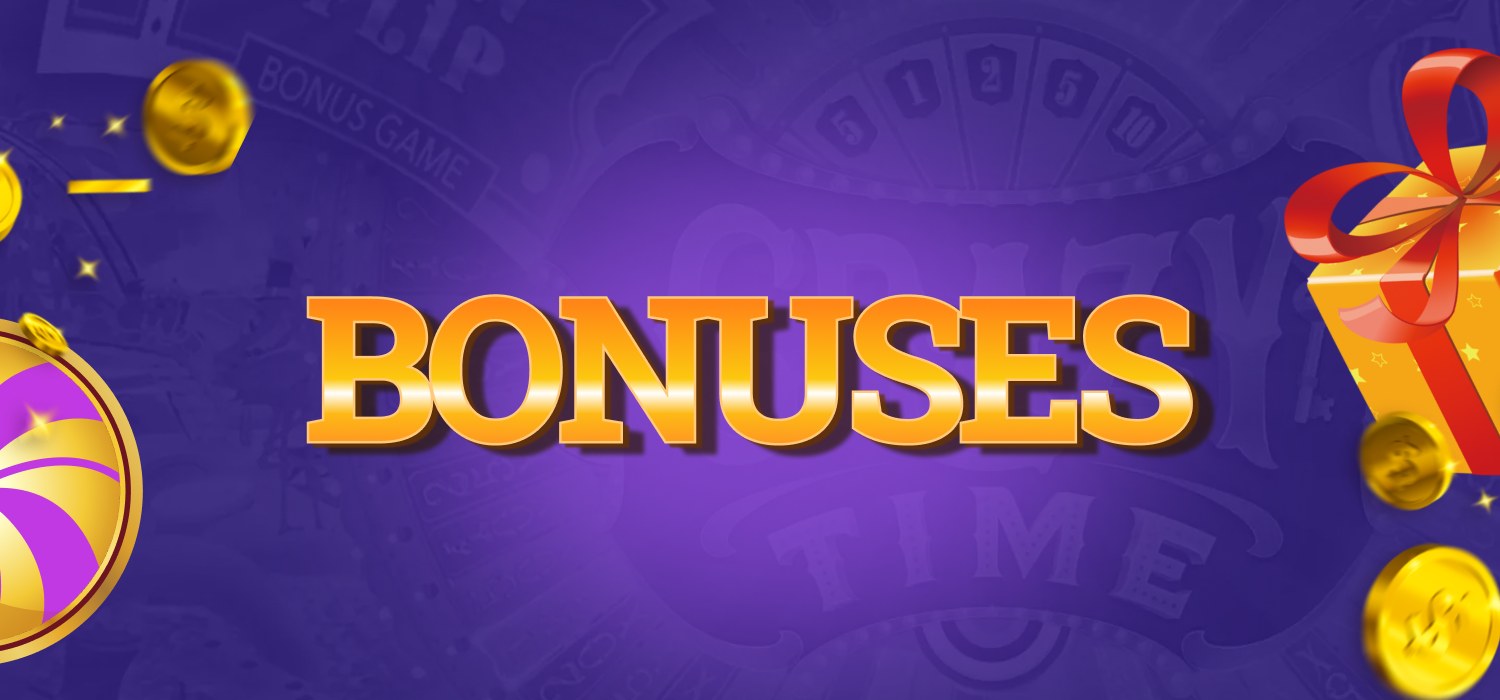 bonuses for Tbajee Crazy Time players
