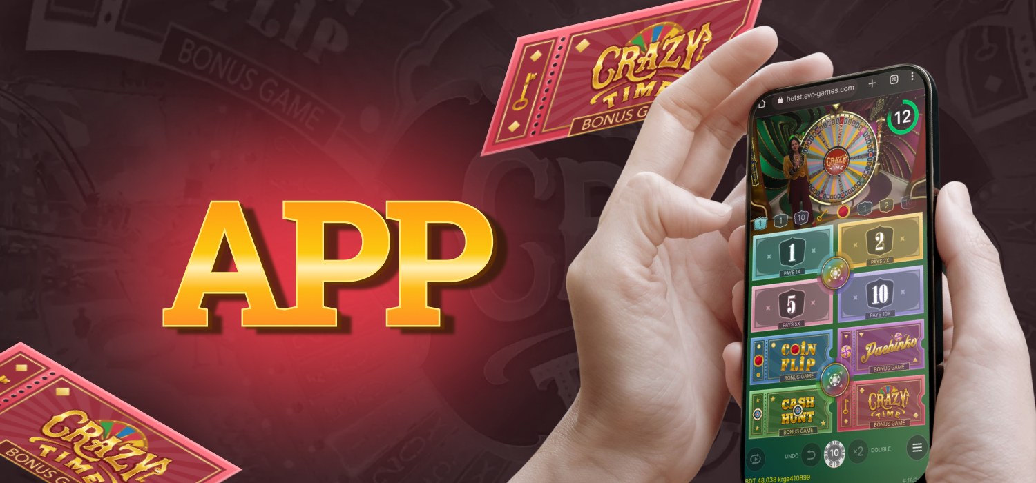 Dafabet app for Crazy Time