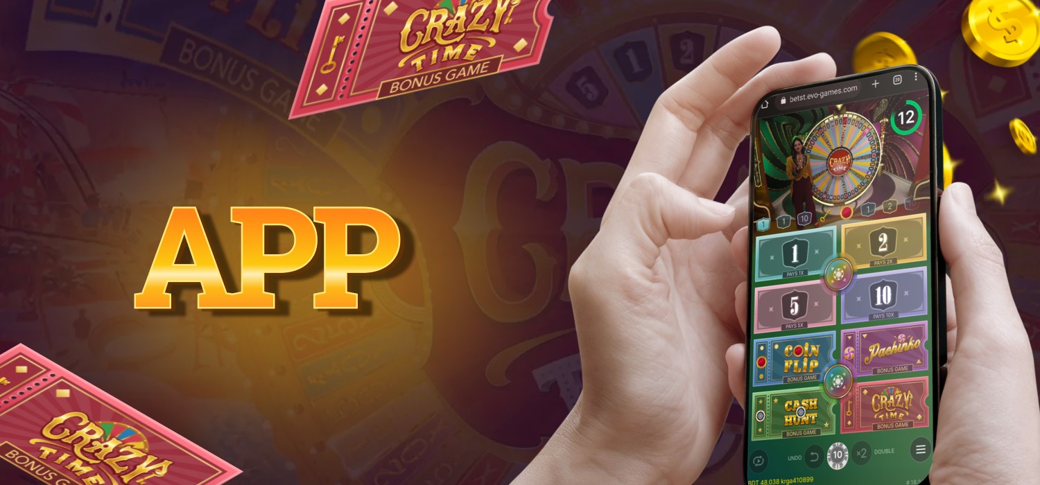 Mobile app of Baji999