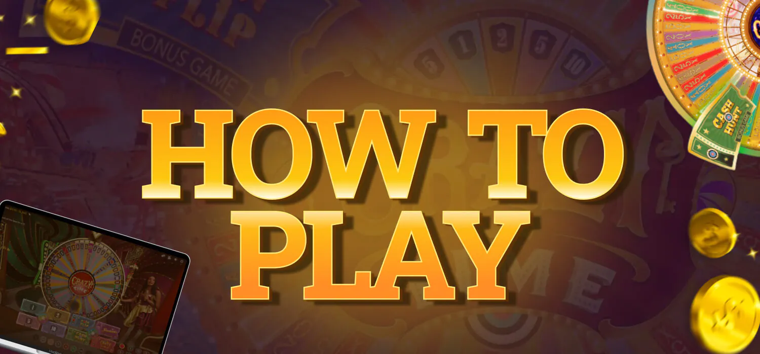 how to play Crazy Time at Baji999 