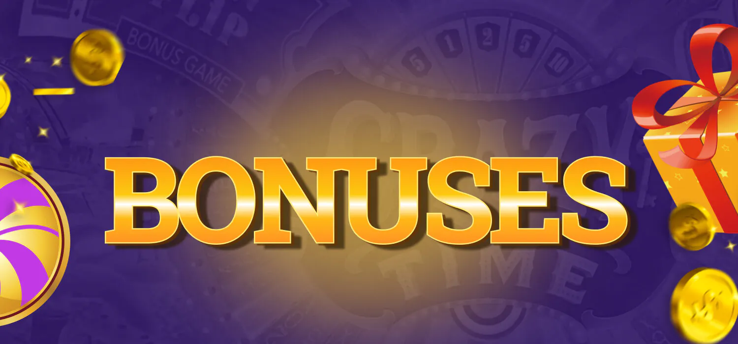 bonuses for Nagad88 Crazy TIme