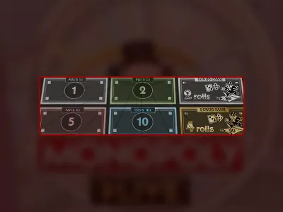 betting section in monopoly live