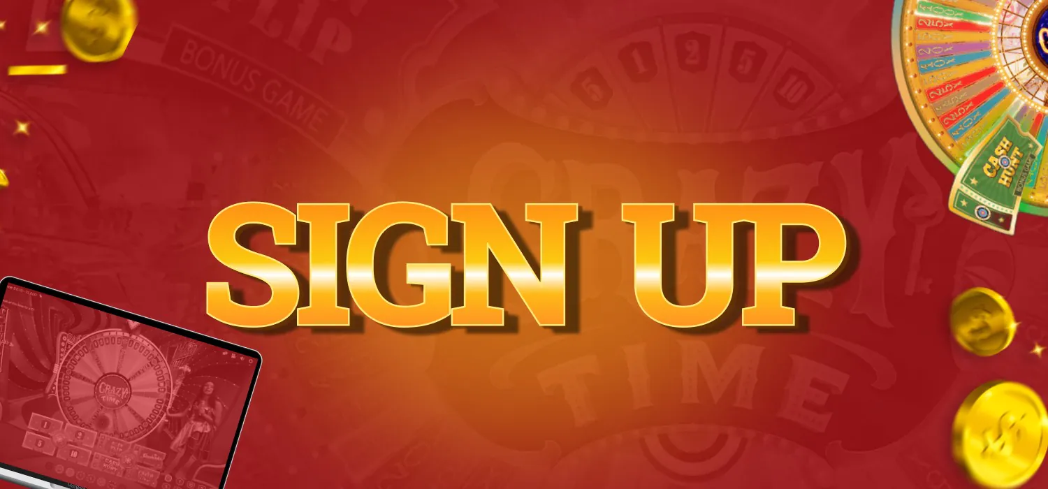registration for playing in casino