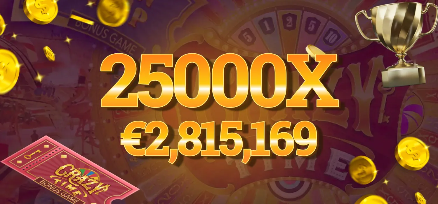 25000x more crazy time