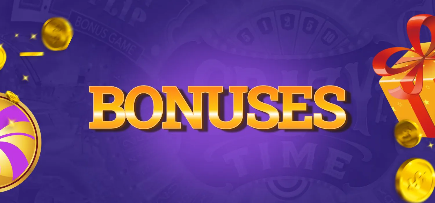 bonuses for Tbajee Crazy Time players